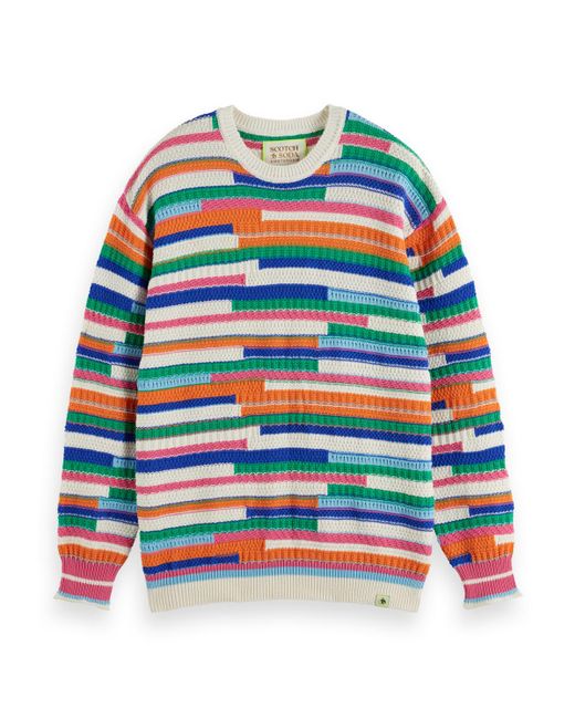 Scotch & Soda Multicolor ' Striped Pullover for men