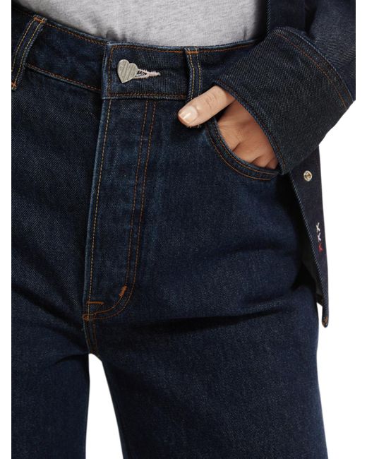 Scotch & Soda Blue The Wave Elvis Organic Jeans