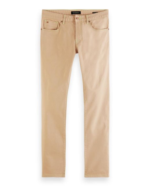 Scotch & Soda Ralston Contrast Stitched Jeans ─ Pants in Natural for ...