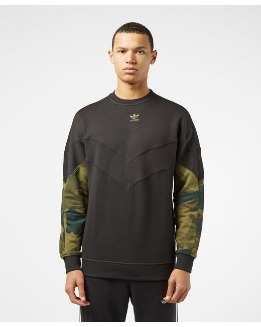 Adidas Originals Camo Crew Neck Sweatshirt Flash Sales, SAVE 35% - mpgc.net