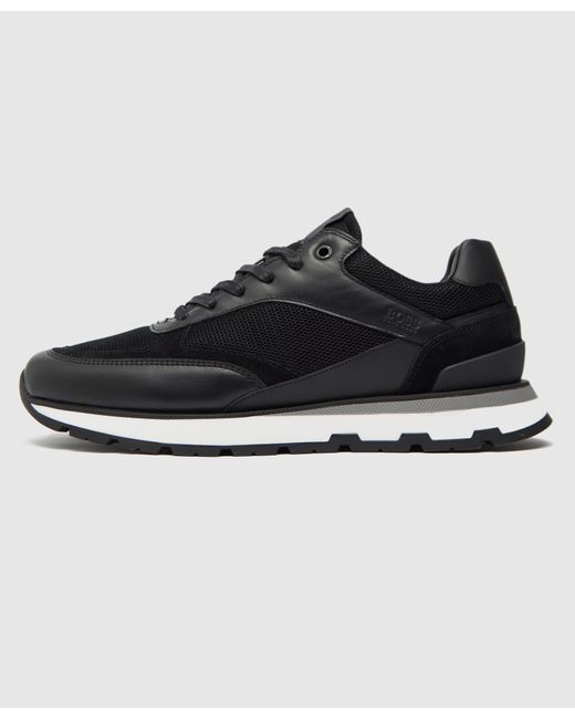 BOSS by HUGO BOSS Leather Arigon Run in 