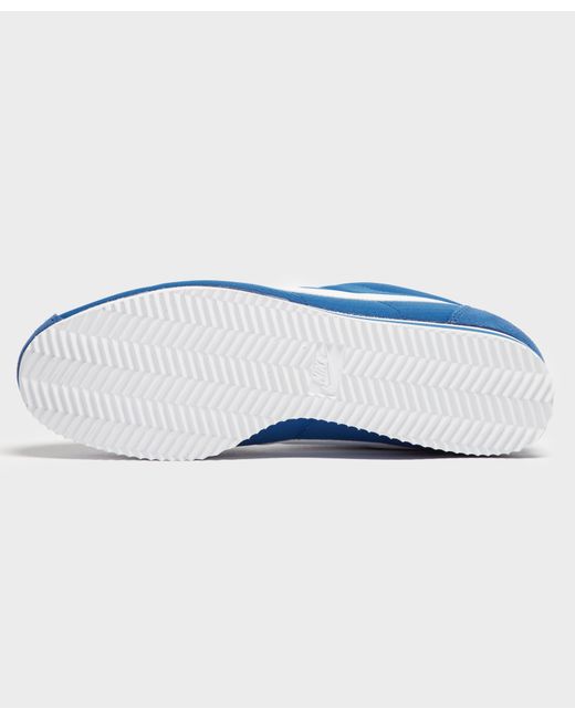 Nike Synthetic Cortez Nylon (signal Blue/white) Men's Classic Shoes for Men  | Lyst Australia