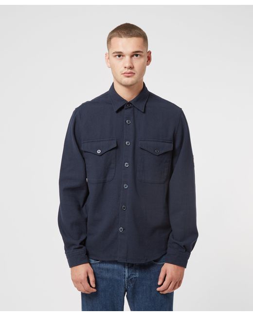 heavy twill overshirt