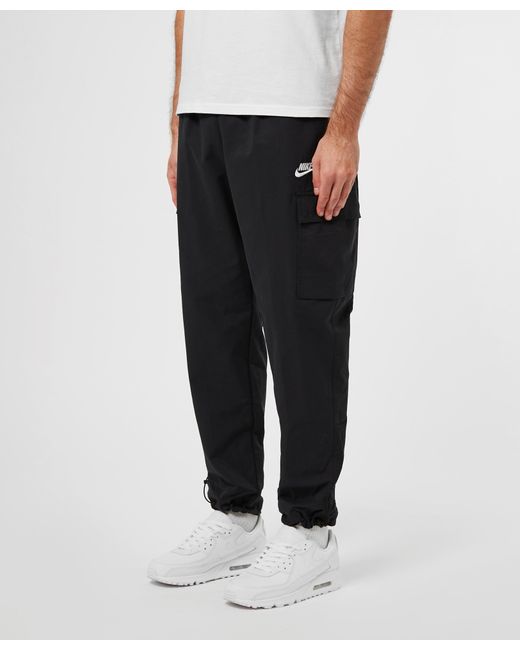woven cargo track pants