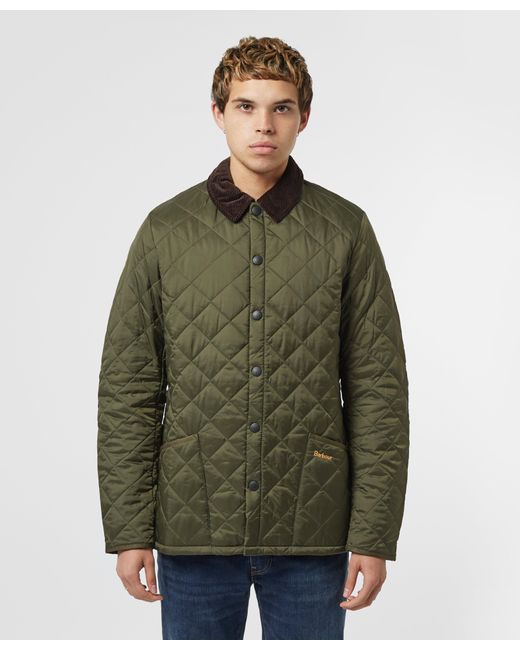 Barbour Heritage Liddesdale Padded Jacket in Green for Men | Lyst Canada