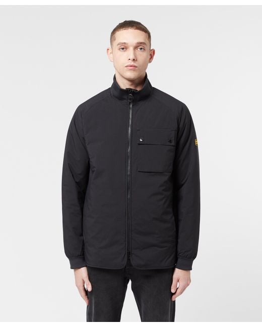 Barbour Synthetic Legacy Warm Up Jacket in Black for Men - Lyst