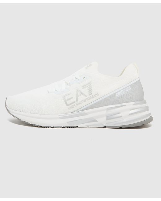 EA7 Synthetic Crusher Distance Knit in White for Men | Lyst