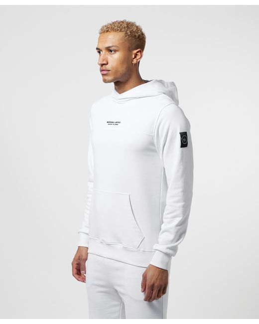 marshall artist white hoodie