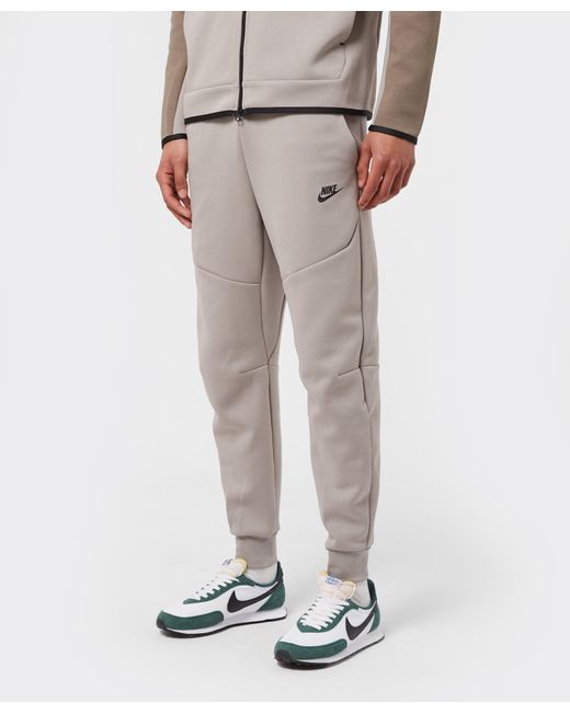 Nike Tech Fleece Joggers in Brown for Men | Lyst