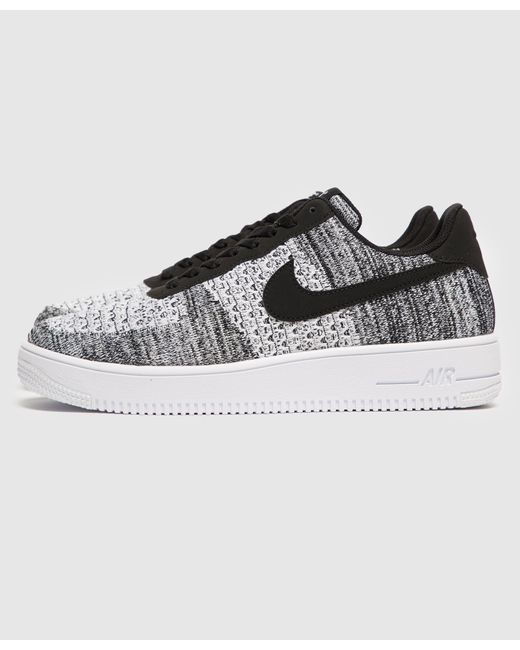 Nike Rubber Air Force 1 Flyknit 2.0 Trainers in Black for Men | Lyst  Australia