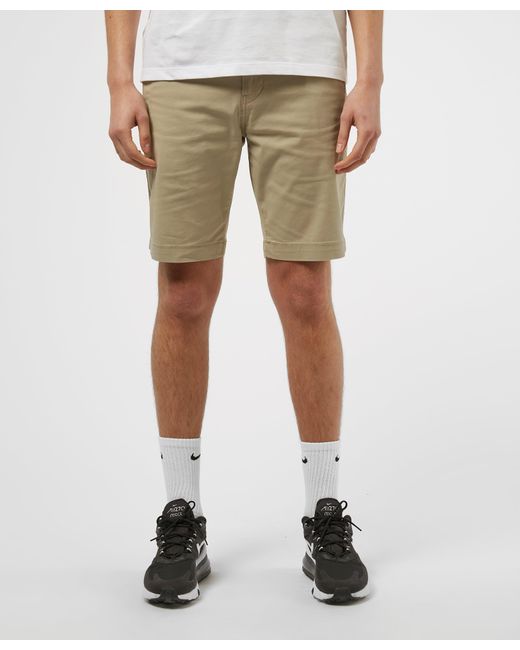 mens tapered chino shorts