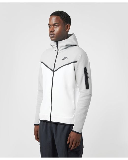 Nike Tech Fleece Full Zip Hoodie in Grey for Men | Lyst Canada