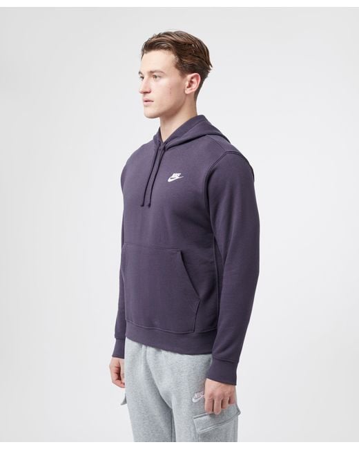 Nike Foundation Overhead Hoodie in Blue for Men | Lyst