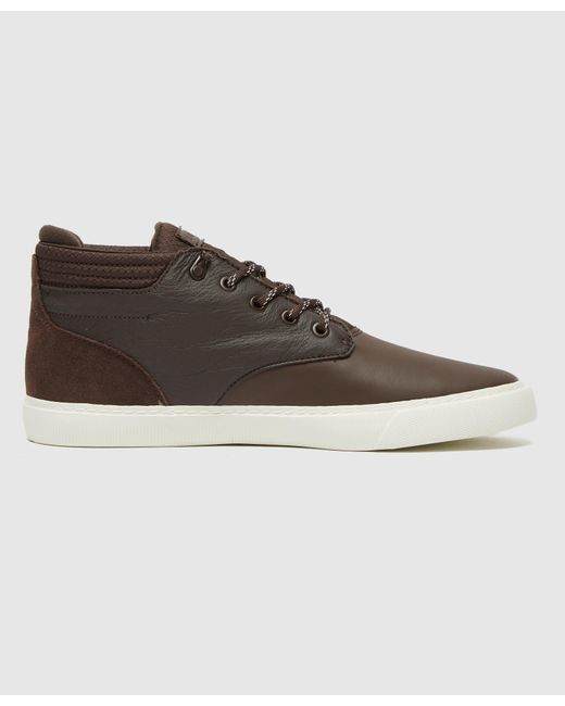 Lacoste Esparre Chukka Boots in Brown for Men | Lyst
