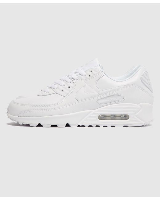 nike air max 90 mens white leather