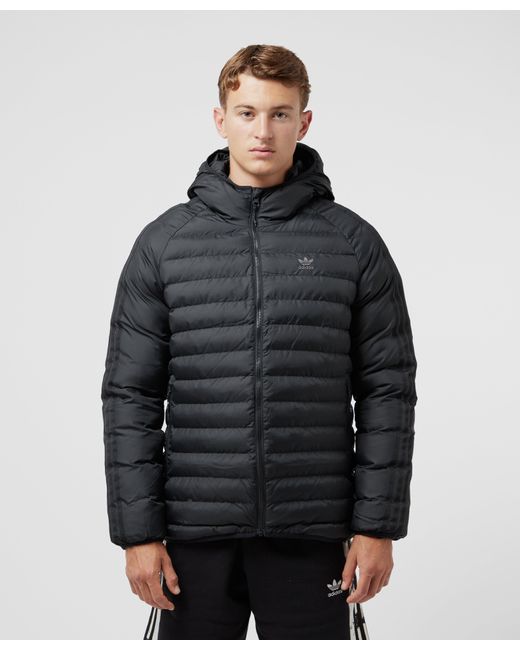 adidas Originals Synthetic Bubble Jacket in Black for Men Lyst UK