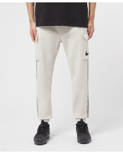 Nike Fleece Cargo Pants in White for Men Lyst Canada