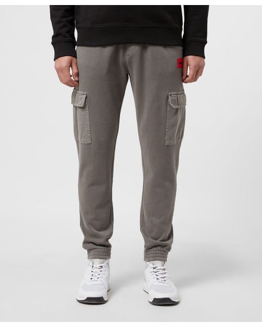 HUGO Donyx Cargo Pants in Grey (Gray) for Men | Lyst