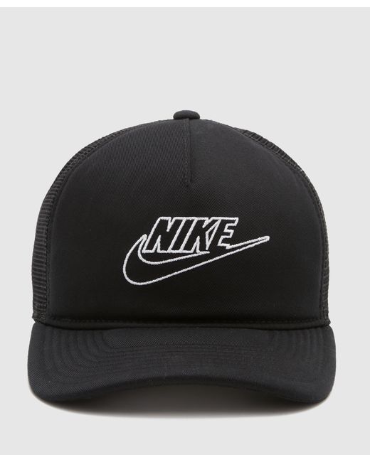 Nike Futura Trucker Cap in Black for Men | Lyst