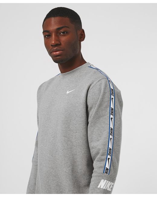 Nike Cotton Repeat Logo Crew Sweatshirt 