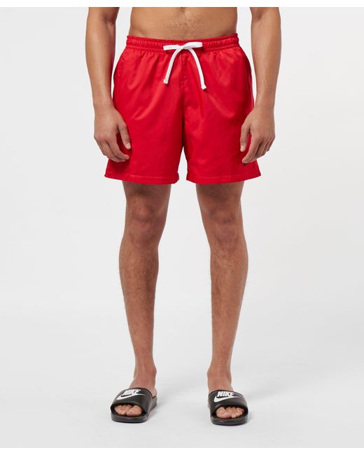 Nike Retro Woven Shorts in Red for Men | Lyst Canada