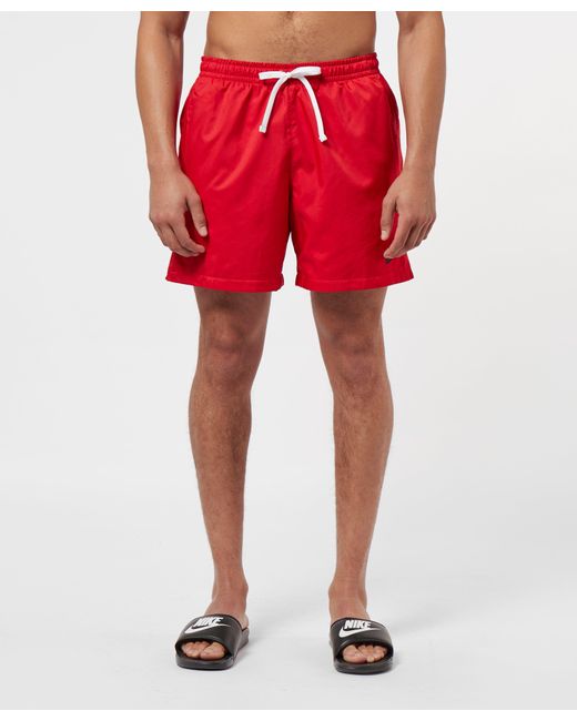 Nike Retro Woven Shorts in Red for Men 