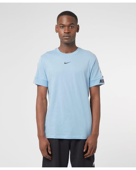 Nike Repeat Tape T-shirt in Blue for Men | Lyst Canada