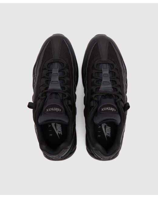 Nike Leather Air Max 95 Essential in Black for Men | Lyst
