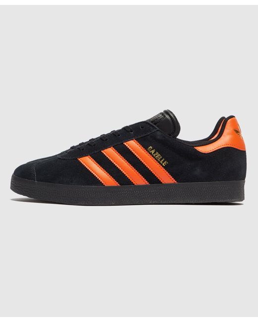 adidas orange gazelle mens