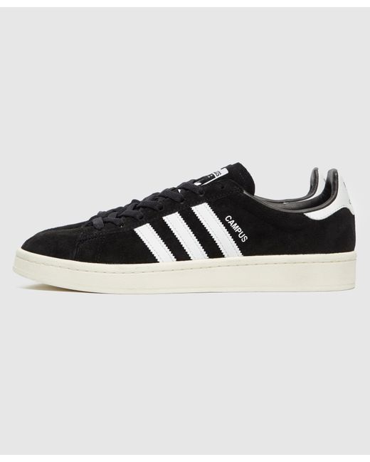 adidas campus black leather