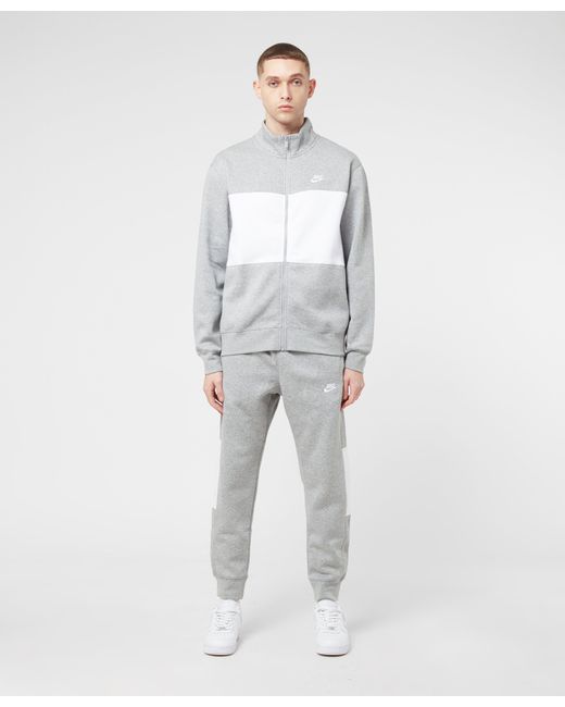 Nike Apollo Fleece Tracksuit in Grey (Grey) for Men | Lyst Australia