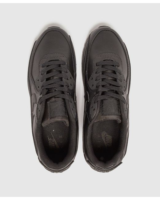 Nike Air Max 90 Leather in Black for Men - Save 19% | Lyst Australia