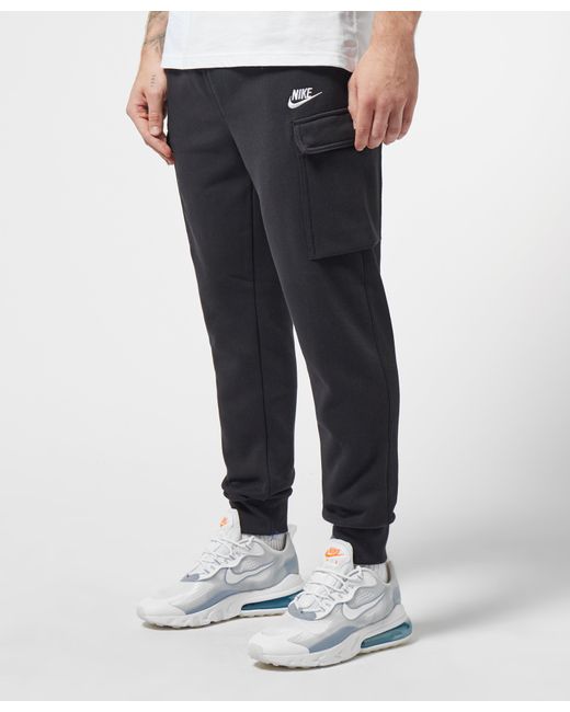 Nike Foundation Cargo Joggers in Black for Men | Lyst