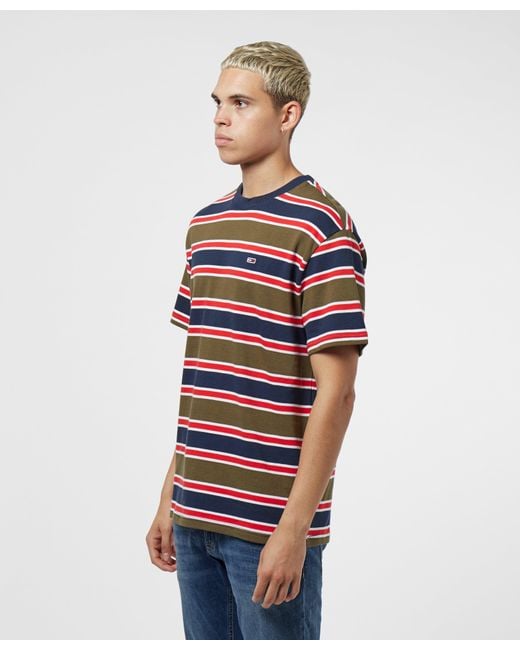 olive green tommy hilfiger t shirt