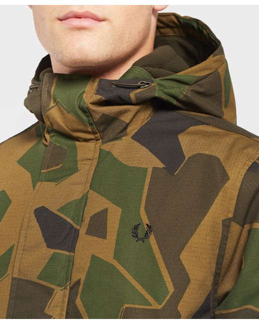 Fred Perry X Arktis Stockport Camo Jacket in Green for Men | Lyst UK