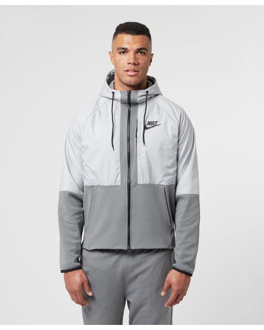 Nike Mod Tech Essential Hoodie in Grey (Grey) for Men | Lyst Australia
