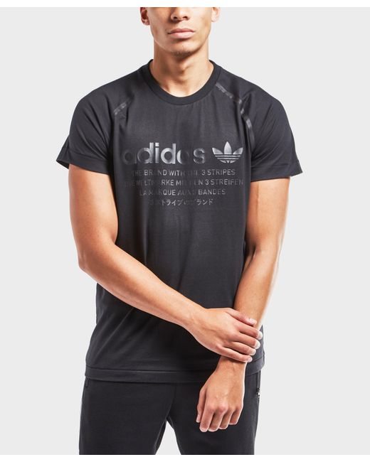 Adidas Originals NMD logo manga corta camiseta para hombres Lyst Adidas Originals NMD logo manga corta camiseta para hombres Lyst