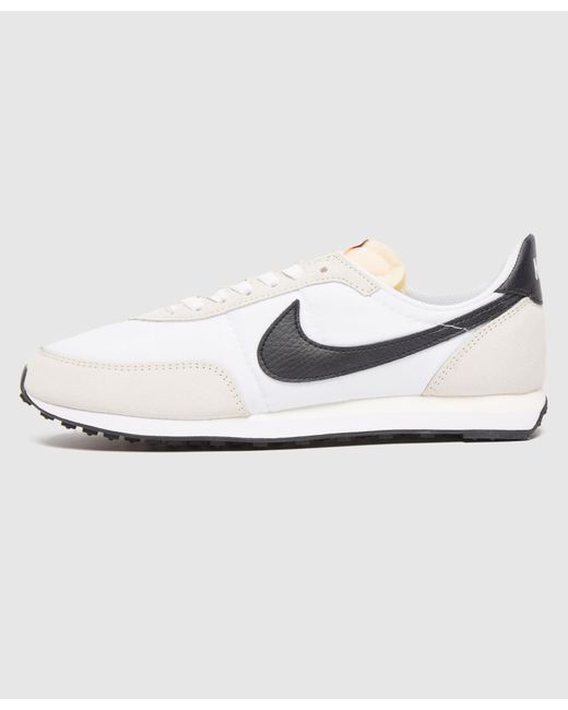 white nike waffle
