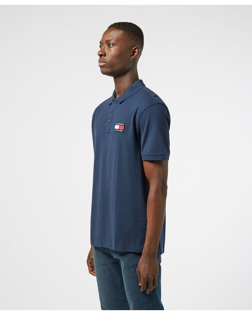 tommy badge polo