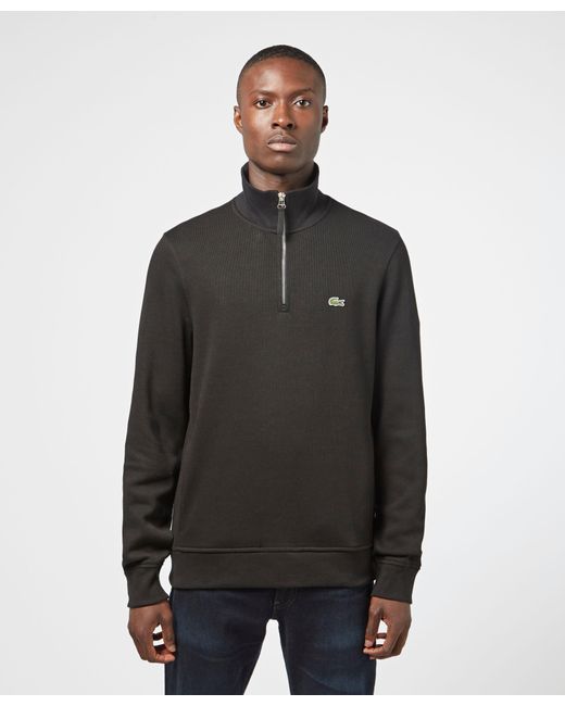 Half zip sweatshirt lacoste Clearance