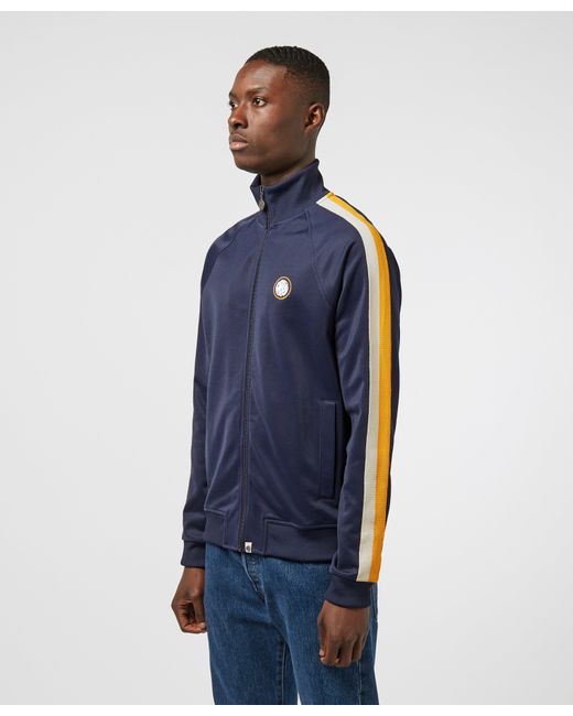 pretty green zip through track top