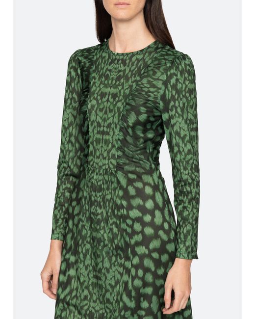 Sea Green Claude L/s Dress