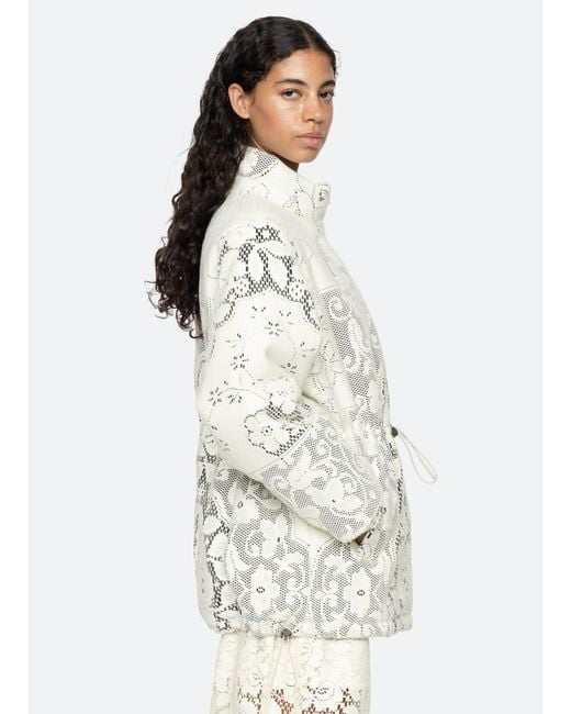 Sea White Arianna Jacket
