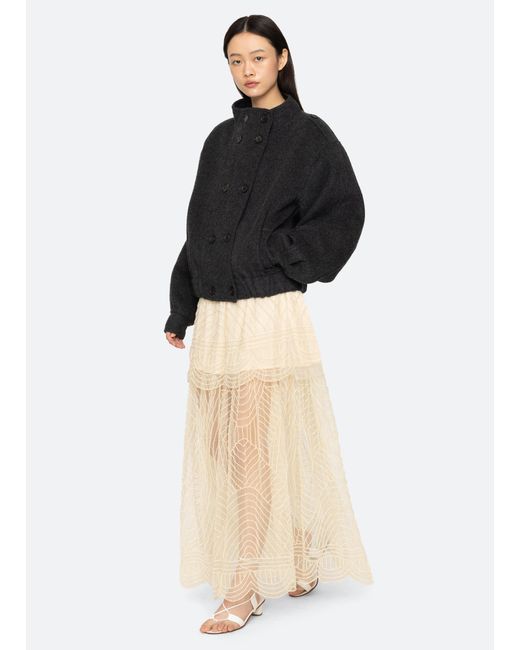 Sea Black Lona Jacket