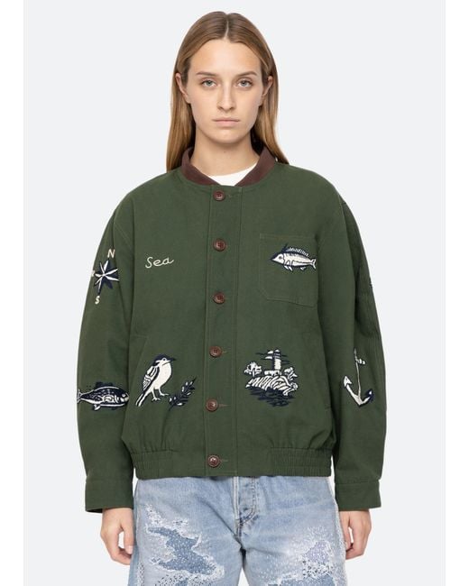 Sea Black Clyde Jacket