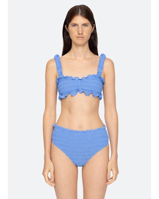 Sea Blue Brice Bikini Top