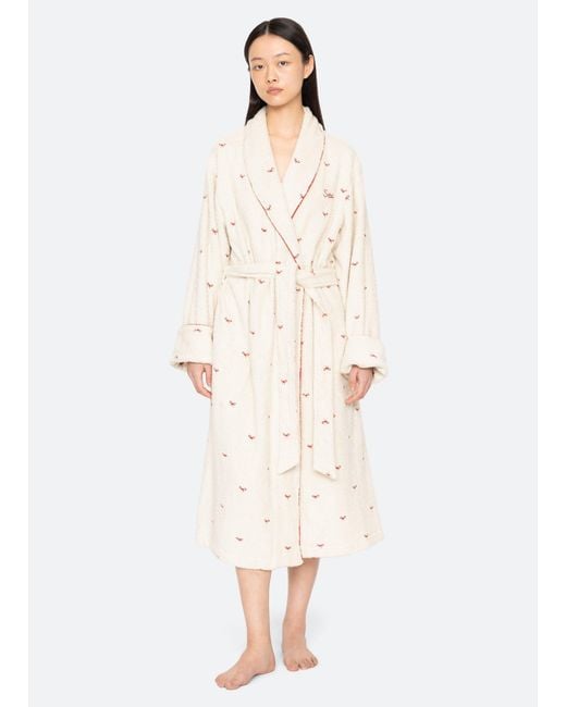 Sea White Esmee Robe