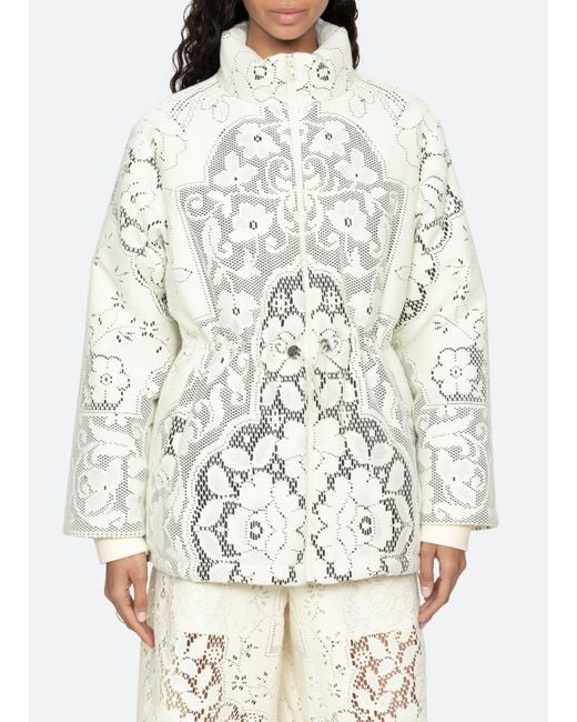 Sea White Arianna Jacket
