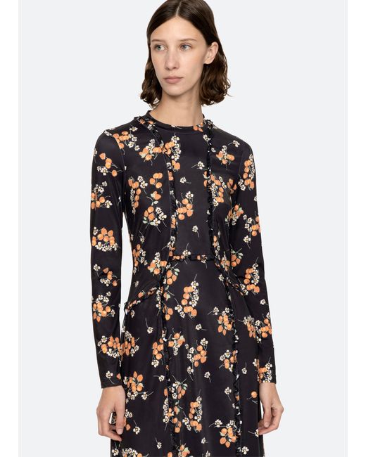 Sea Cerise L/s Dress | Lyst