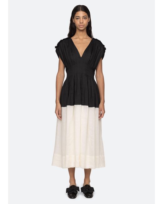 Sea White Nicola Dress